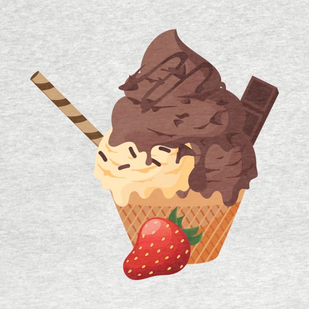 Chocolate Sundae by TNMGRAPHICS